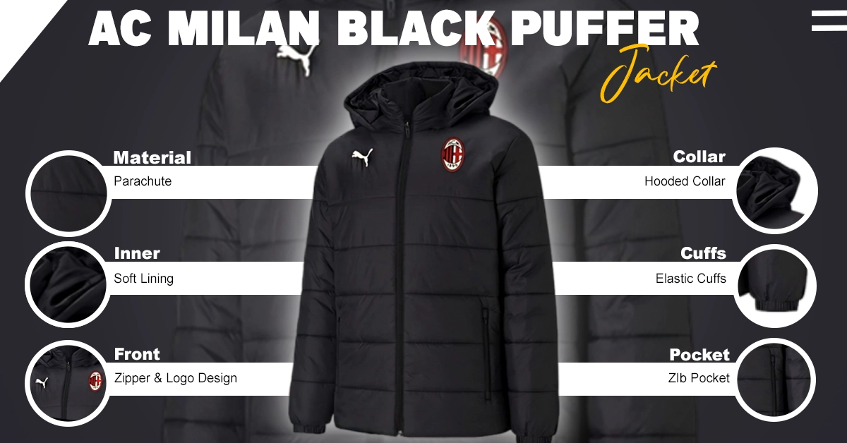 Ac-Milan-Black-Puffer-Jacket