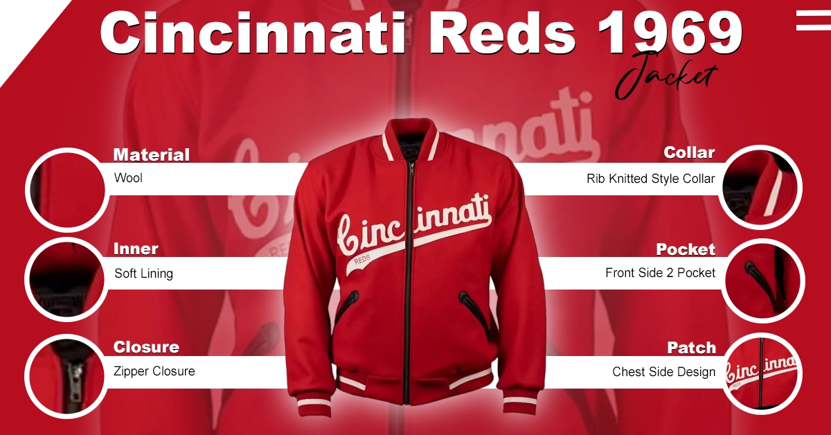Cincinnati Reds 1969 Jacket