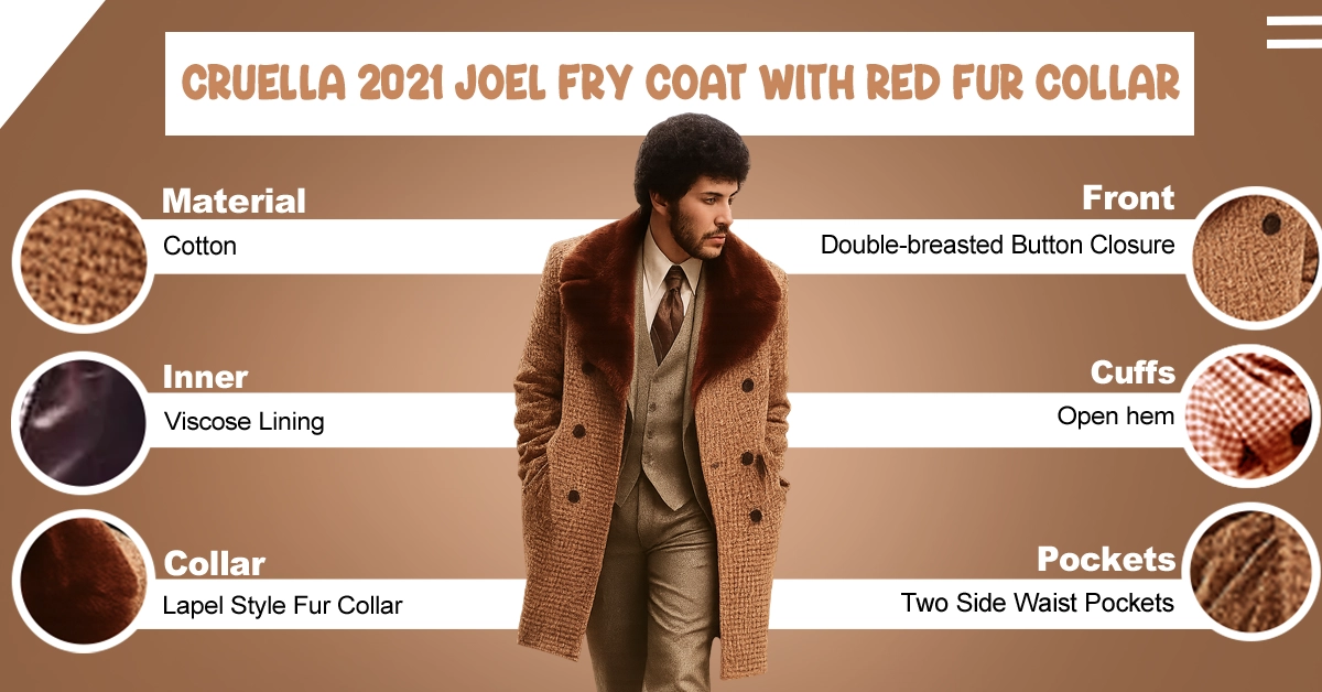 Cruella-2021-Joel-Fry-Coat-With-Red-Fur-Collar