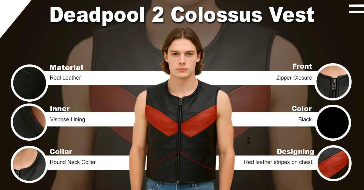 Deadpool 2 Colossus Vest