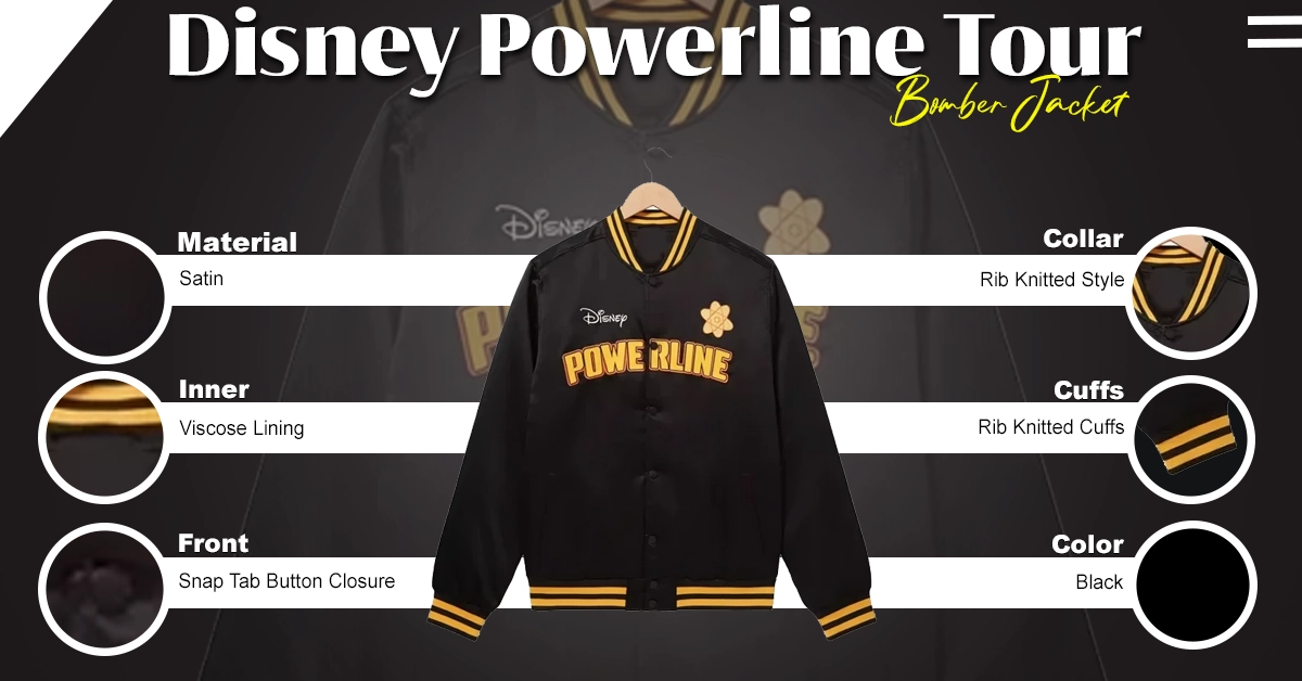 Disney Powerline Tour Bomber Jacket