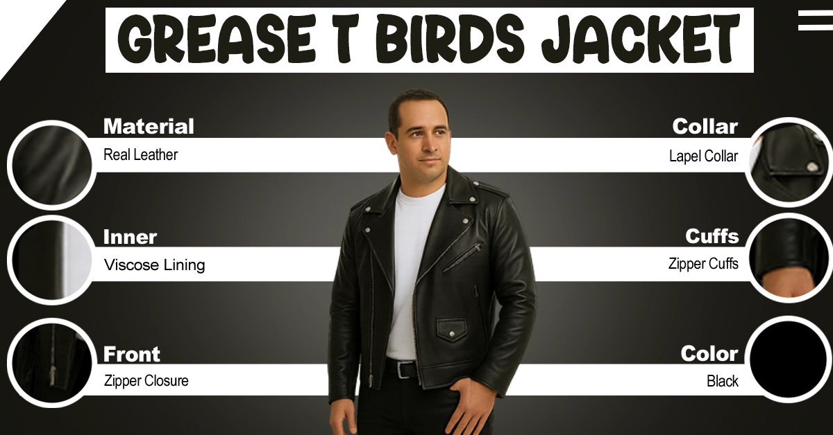 Grease T Birds Jacket