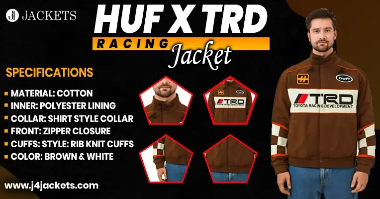 HUF X TRD Racing JacketInfo