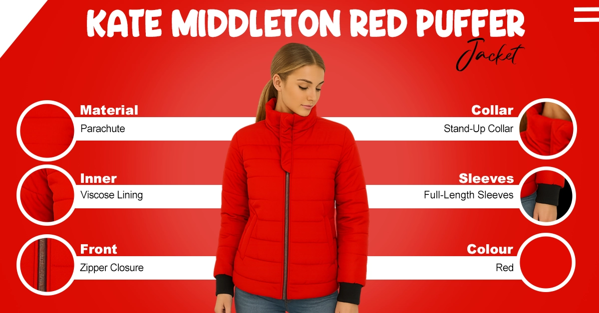 Kate-Middleton-Red-Puffer-Jacket